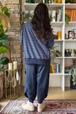 Sunday Morning Chill Sweatshirt Navy & Denim